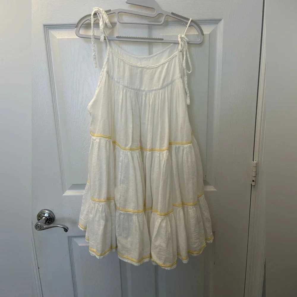HONORINE PERI DRESS IN white - Picture 2 of 6